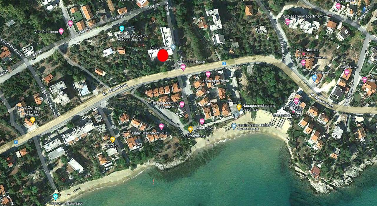 Holiday Blue Apartment Palaiontsiflikion Exterior photo